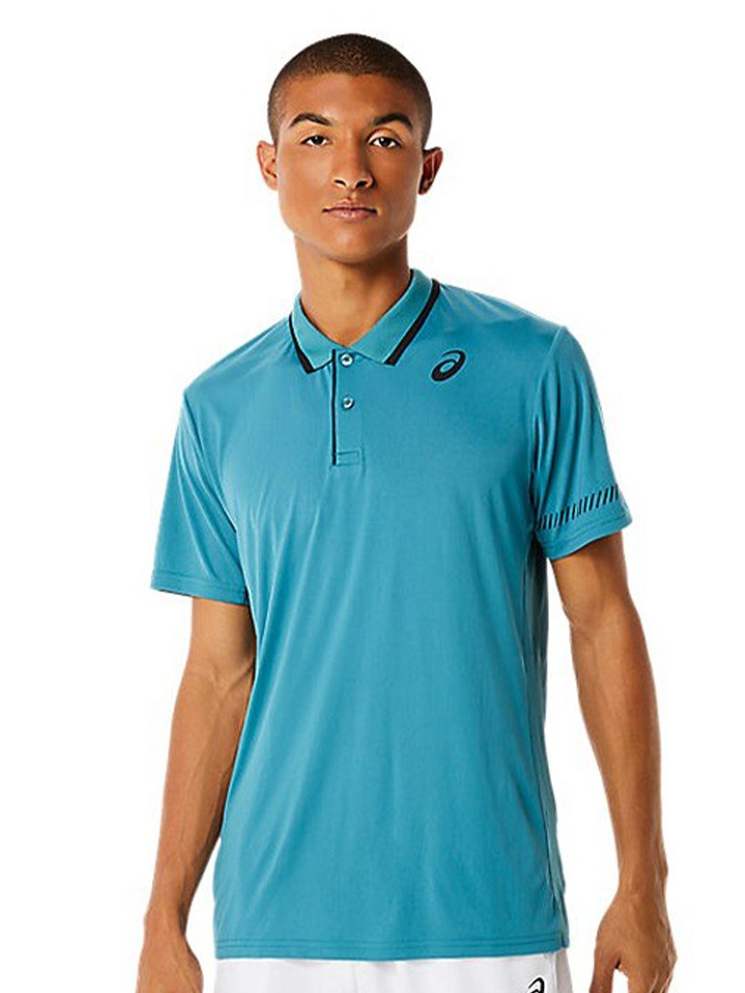 

ASICS COURT M Short Sleeves Polo Collar T-Shirt, Blue
