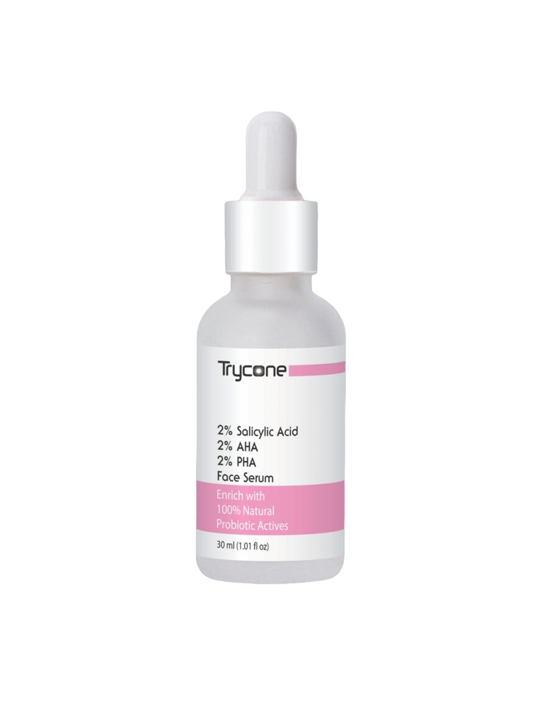

Trycone 2% Salicylic Acid, 2% AHA, 2% PHA Face Serum - 30ml, Pink