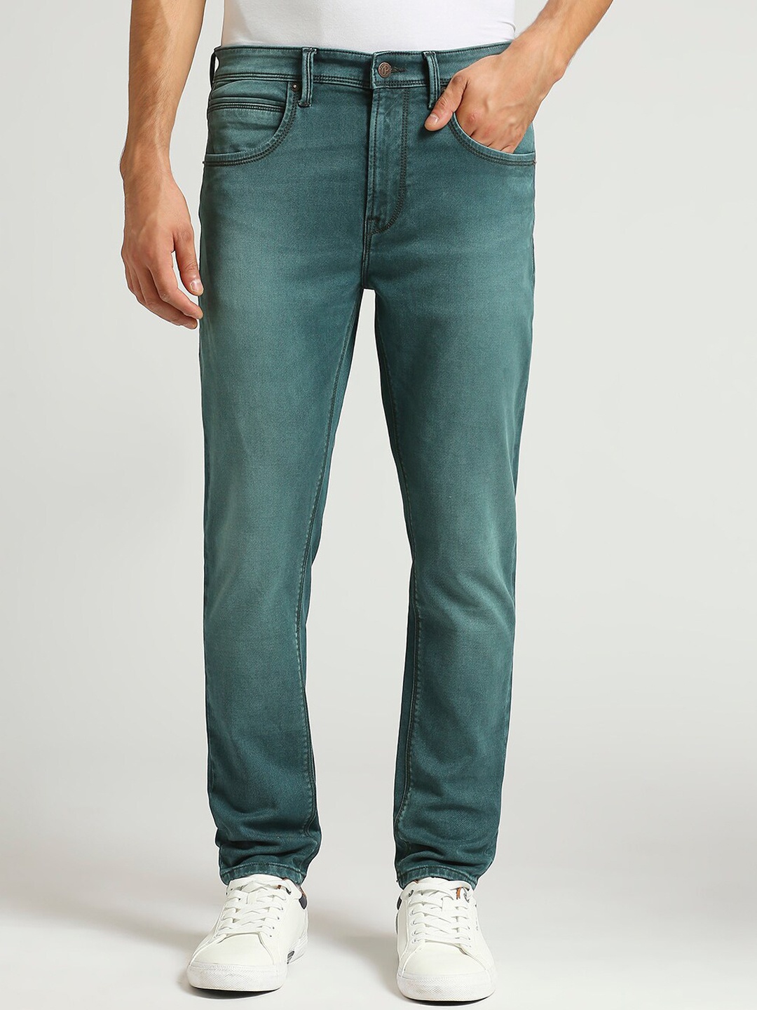 

Pepe Jeans Men Skinny Fit Light Fade Clean Look Stretchable Jeans, Blue