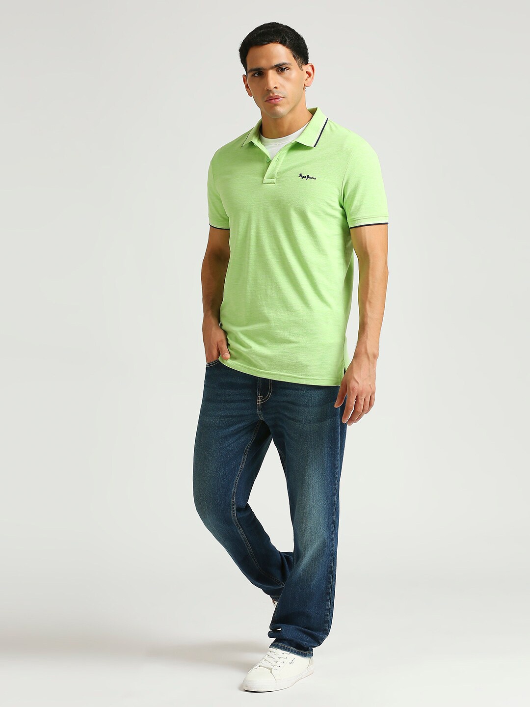 

Pepe Jeans Polo Collar Regular T-shirt, Green