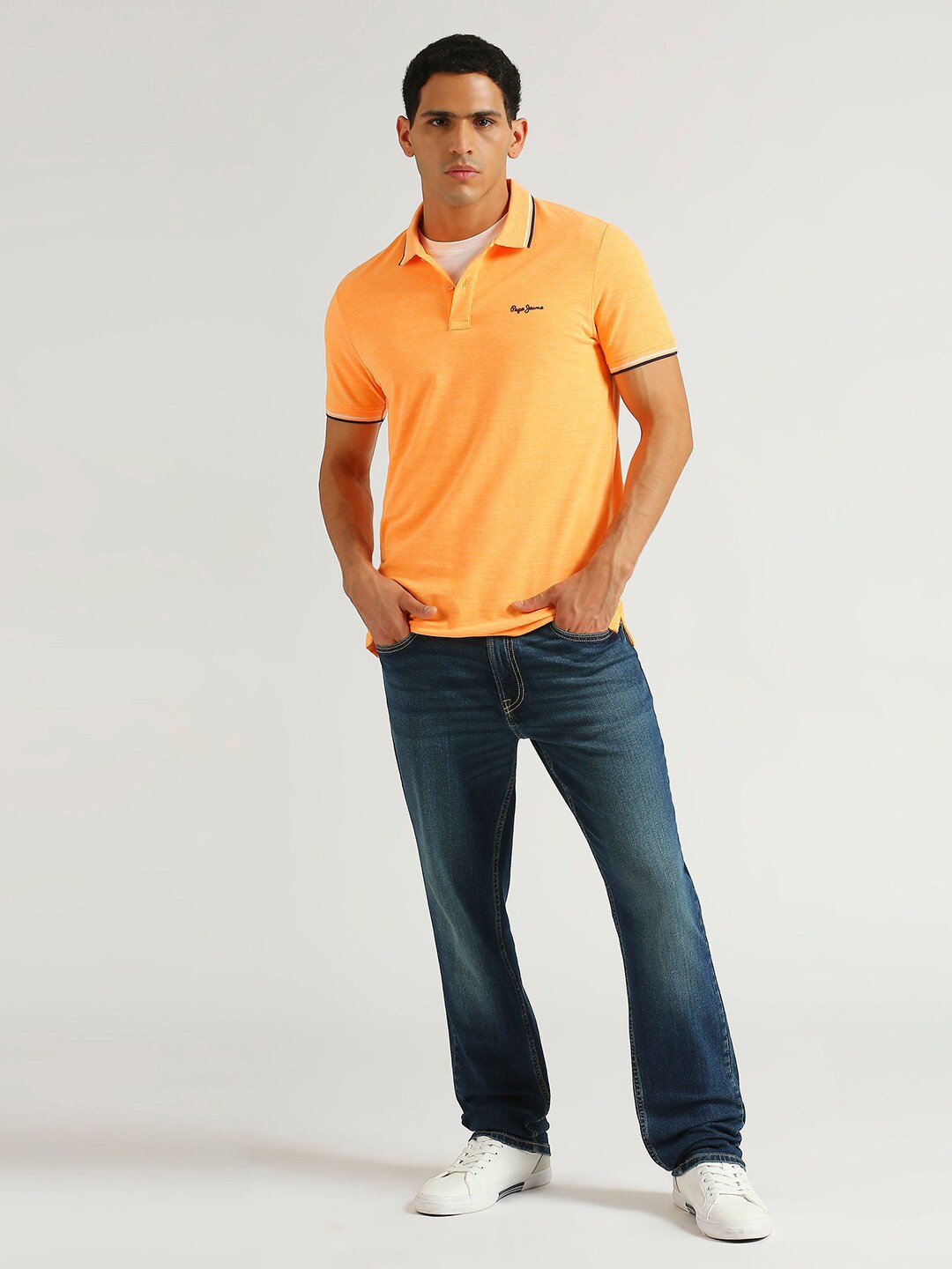 

Pepe Jeans Polo Collar T-shirt, Orange