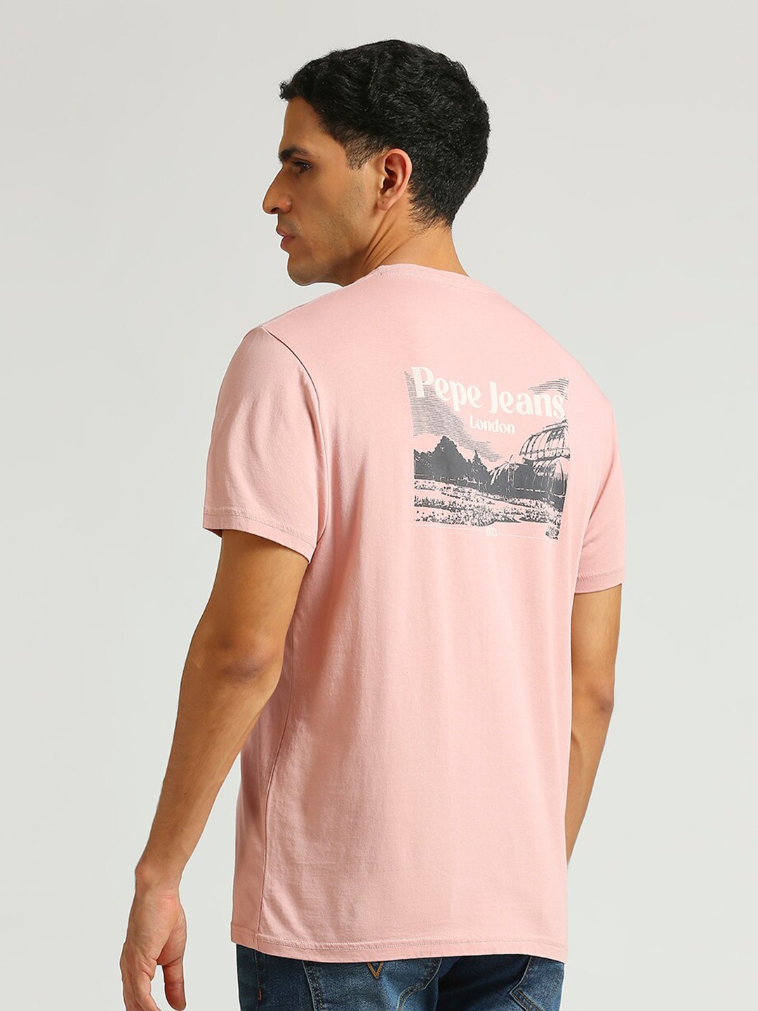 

Pepe Jeans Pure Cotton Slim Fit T-shirt, Pink