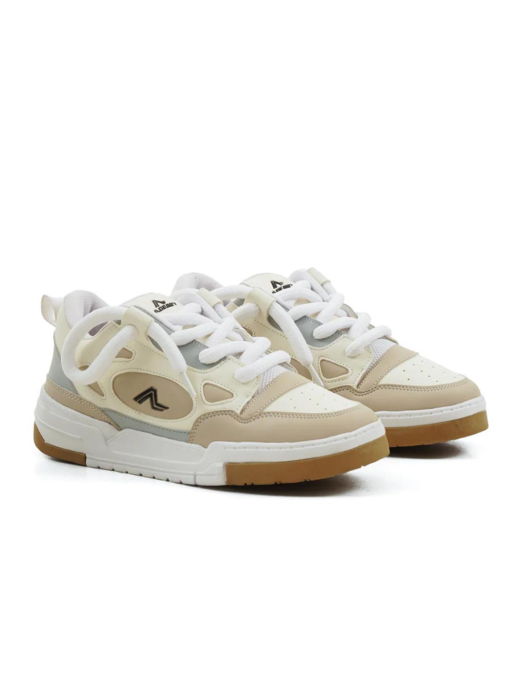 

adeboy Men PU Sneakers, Grey