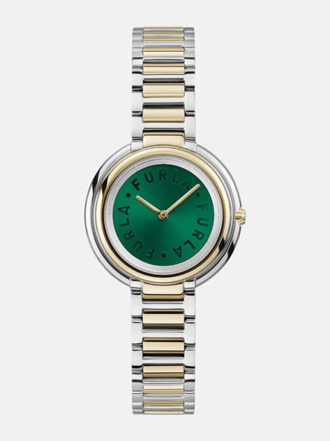 

Furla Women Printed Dial & Stainless Steel Straps Analogue Watch WW00032001L4, Green