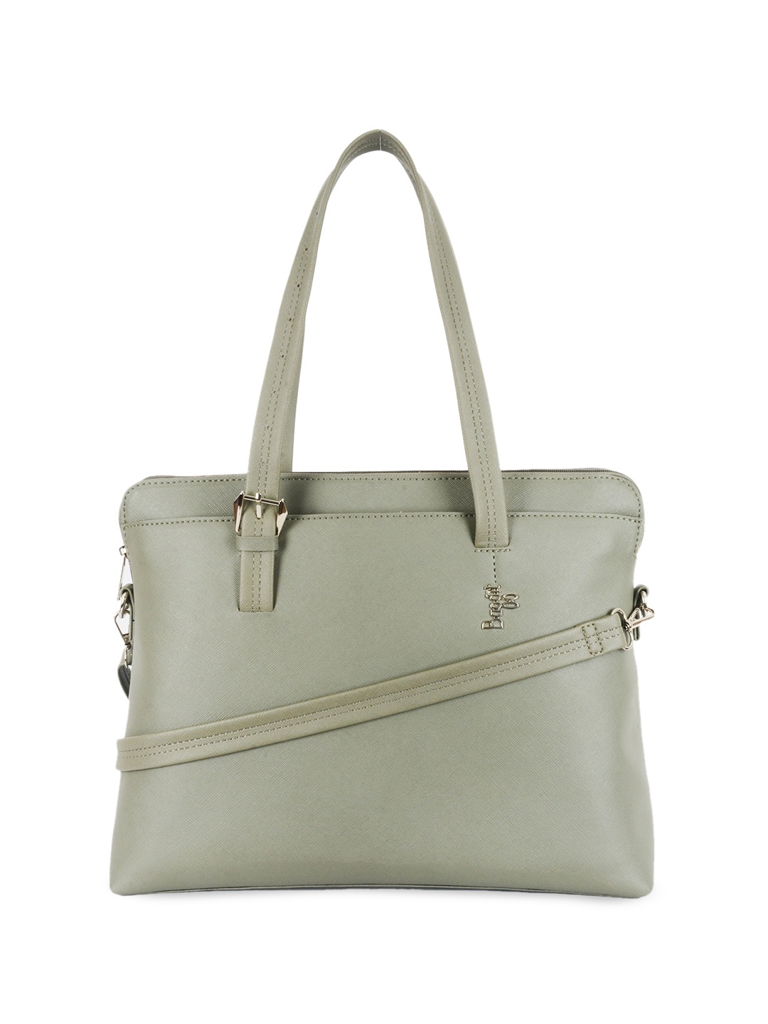 

Baggit Tapsi 16 inch Laptop Structured Shoulder Bag, Green
