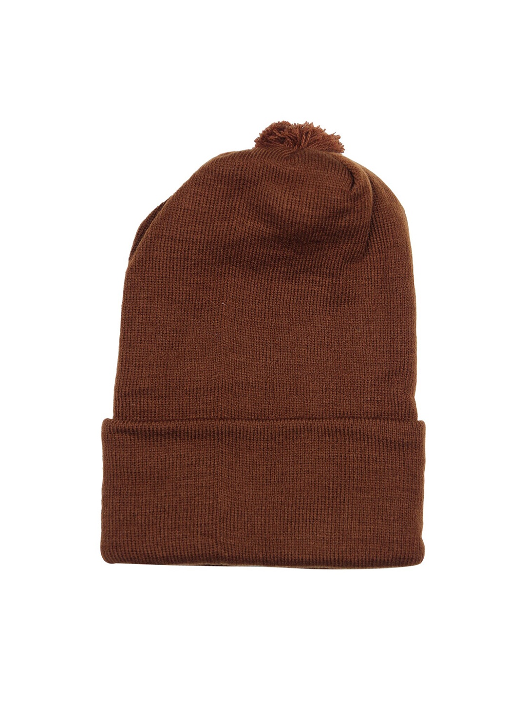 

BAESD Men Woollen Beanie, Brown