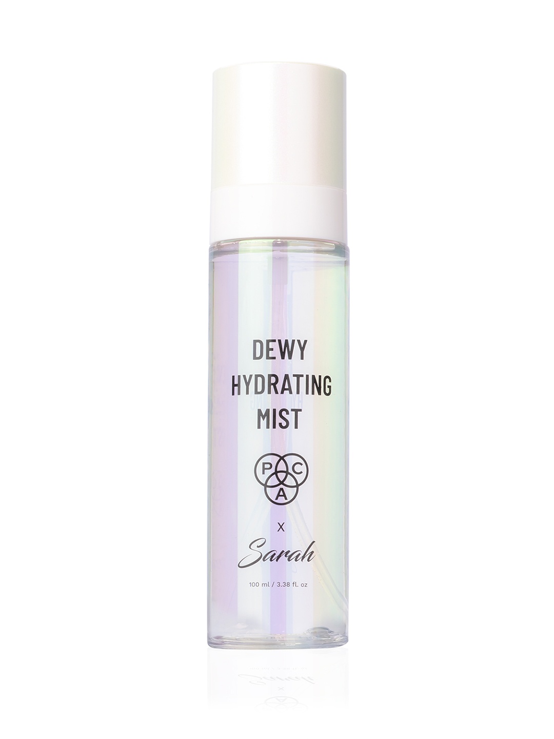 

PAC X Sarah Lightweight & Long Lasting Dewy Hydrating Mist - 100 ml, Transparent