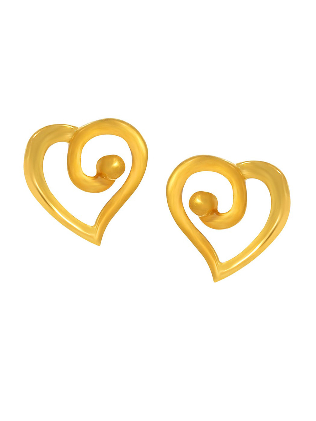 

Senco 22K Yellow Gold Turn of Love Gold Studs