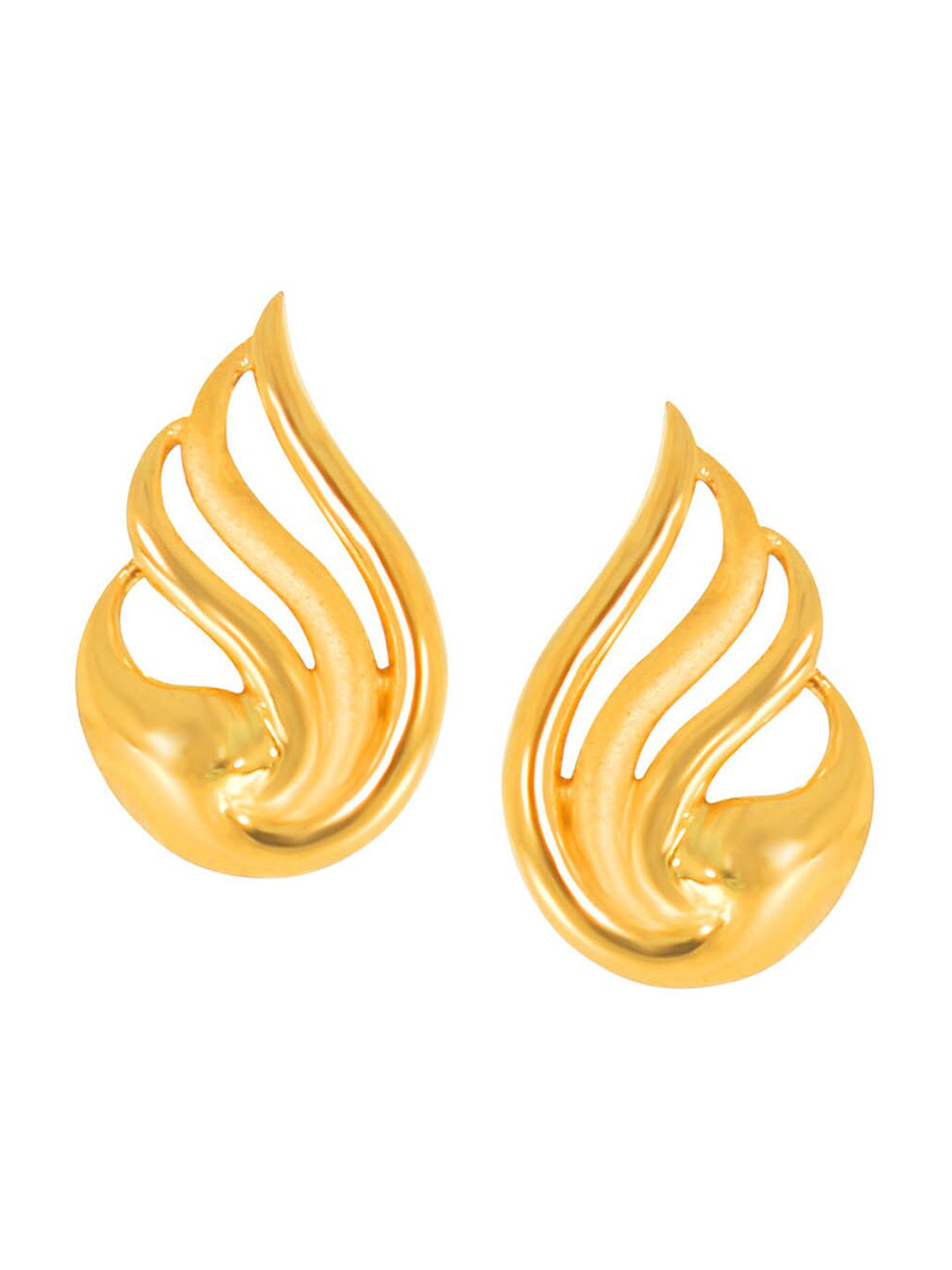 

Senco 22K Yellow Gold Cute Tiny Wing Gold Studs