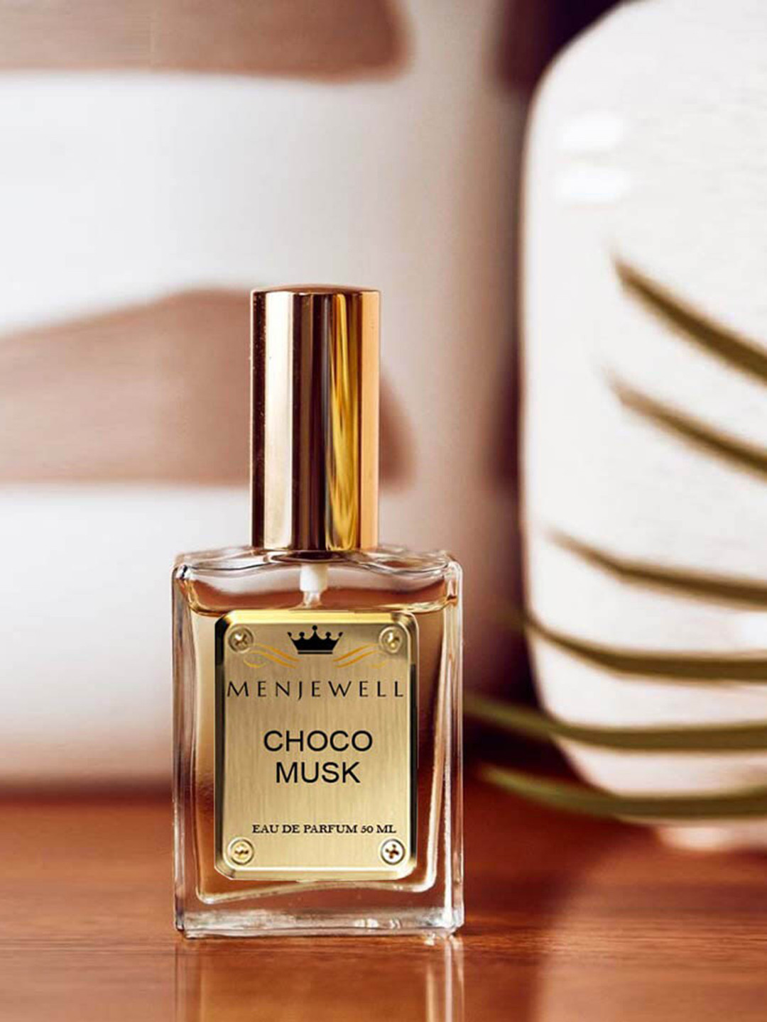 

Menjewell Men Choco Musk Long Lasting Eau De Parfum - 50ml, Yellow