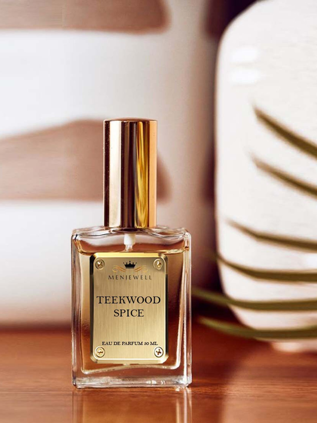 

Menjewell Men Teekwood Spice Eau De Parfum - 50ml, Brown