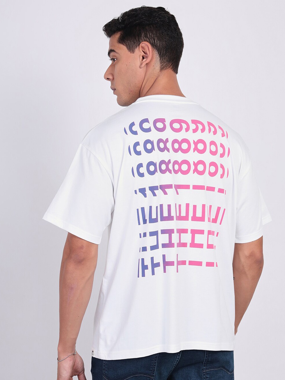 

Lee Men Printed Crew Neck Oversize Fit Tshirt, White