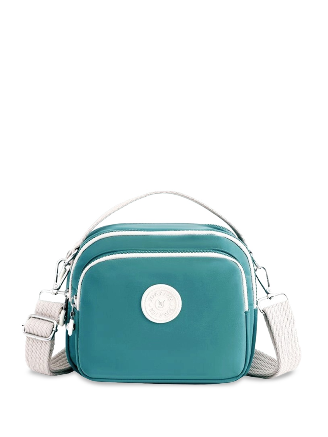 

Diva Dale Structured Sling Bag, Green