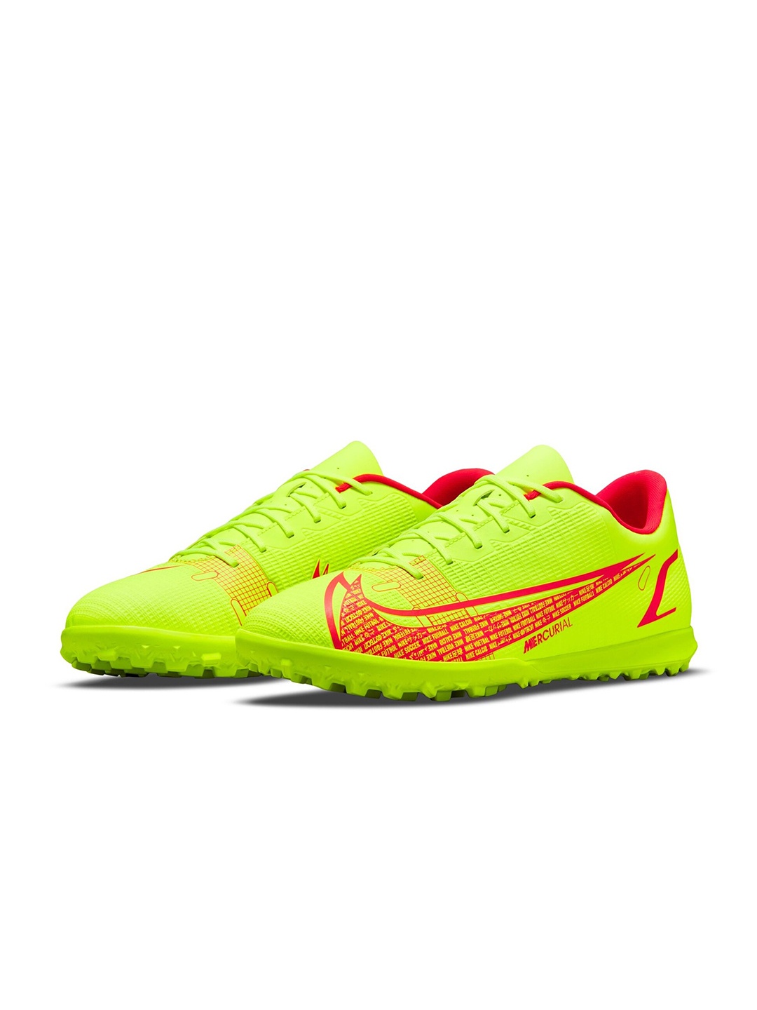 

Nike Men Mercurial Vapor 14 Club TF Turf Soccer Shoe, Yellow