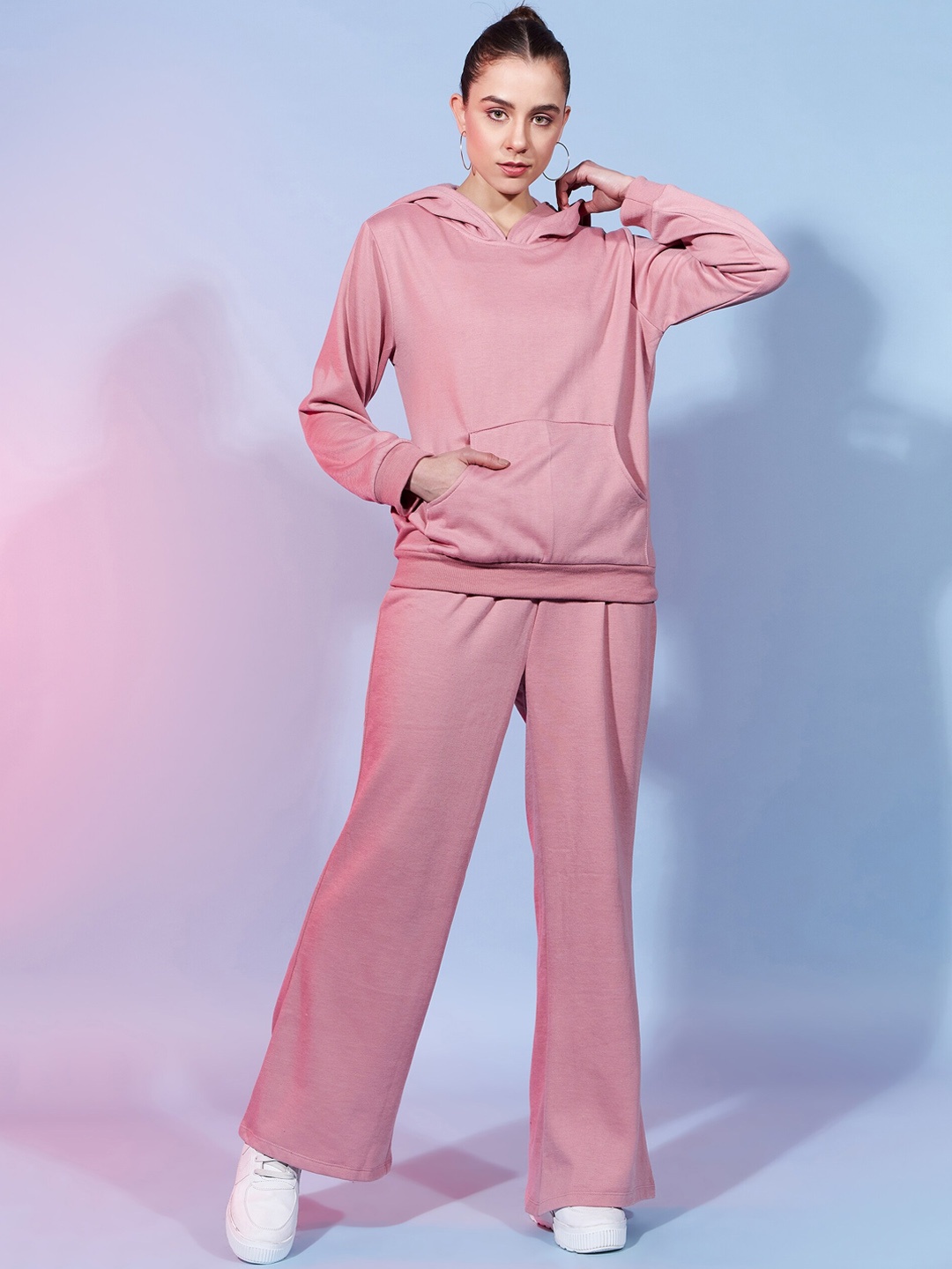 

DressBerry Pink Hooded Sweatshirt & Trouser