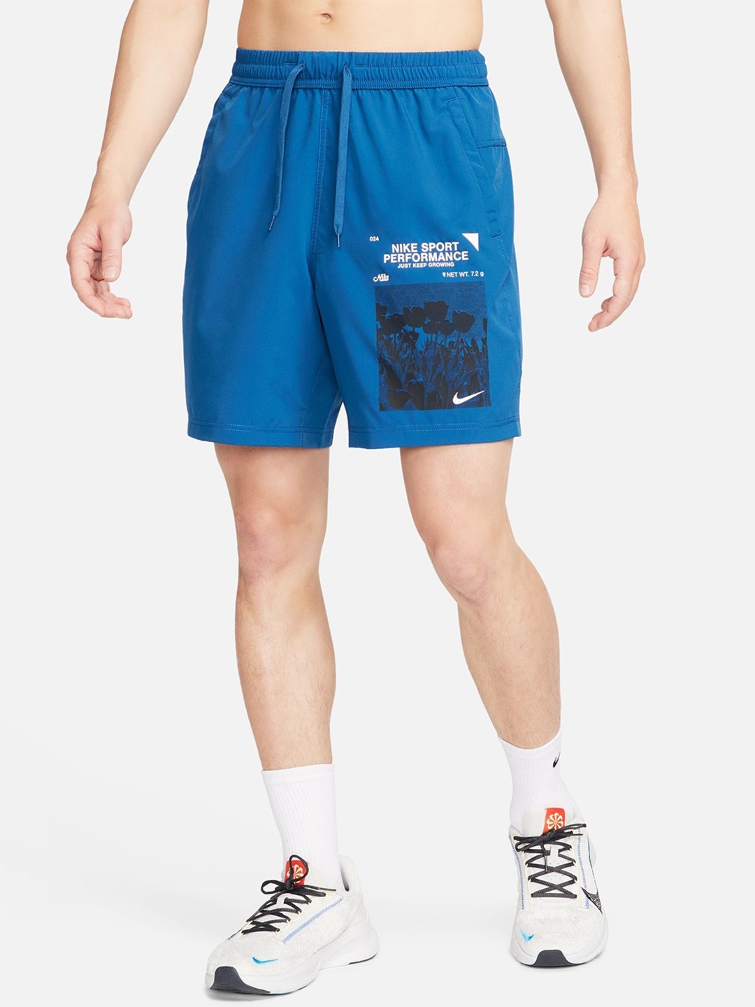 

Nike FForm Men Dri-FIT 18cm (approx.) Unlined Versatile Sports Shorts, Blue