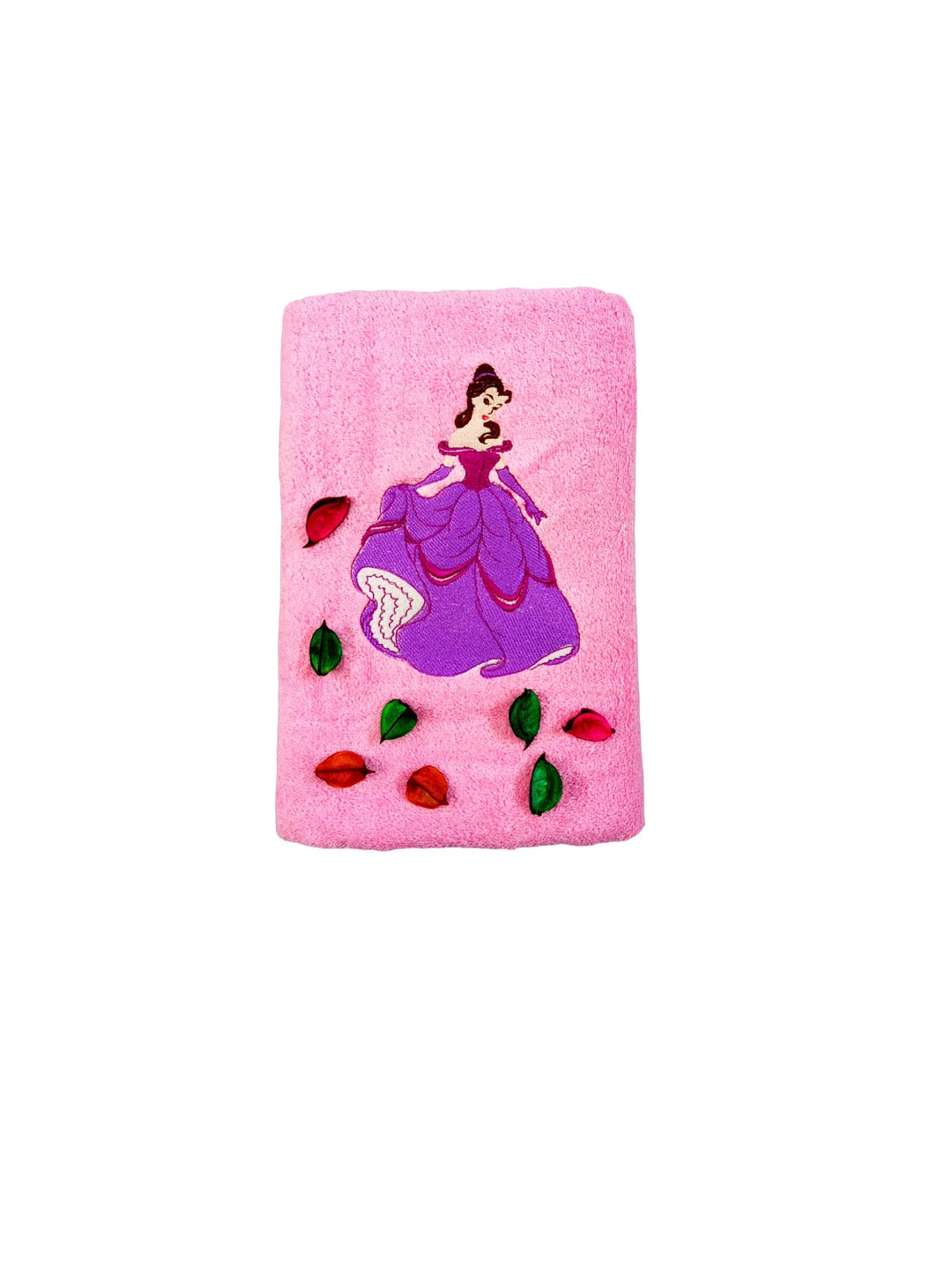 

TurtleLittle Kids Pink Printed Bath Towel