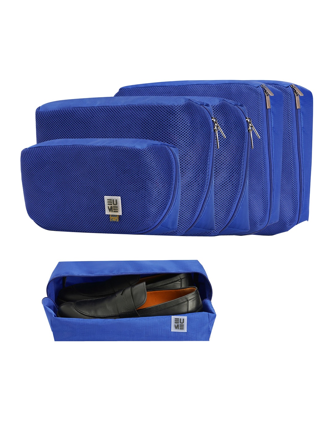 

EUME 6-Pcs Storage Pods Packing Cubes, Blue