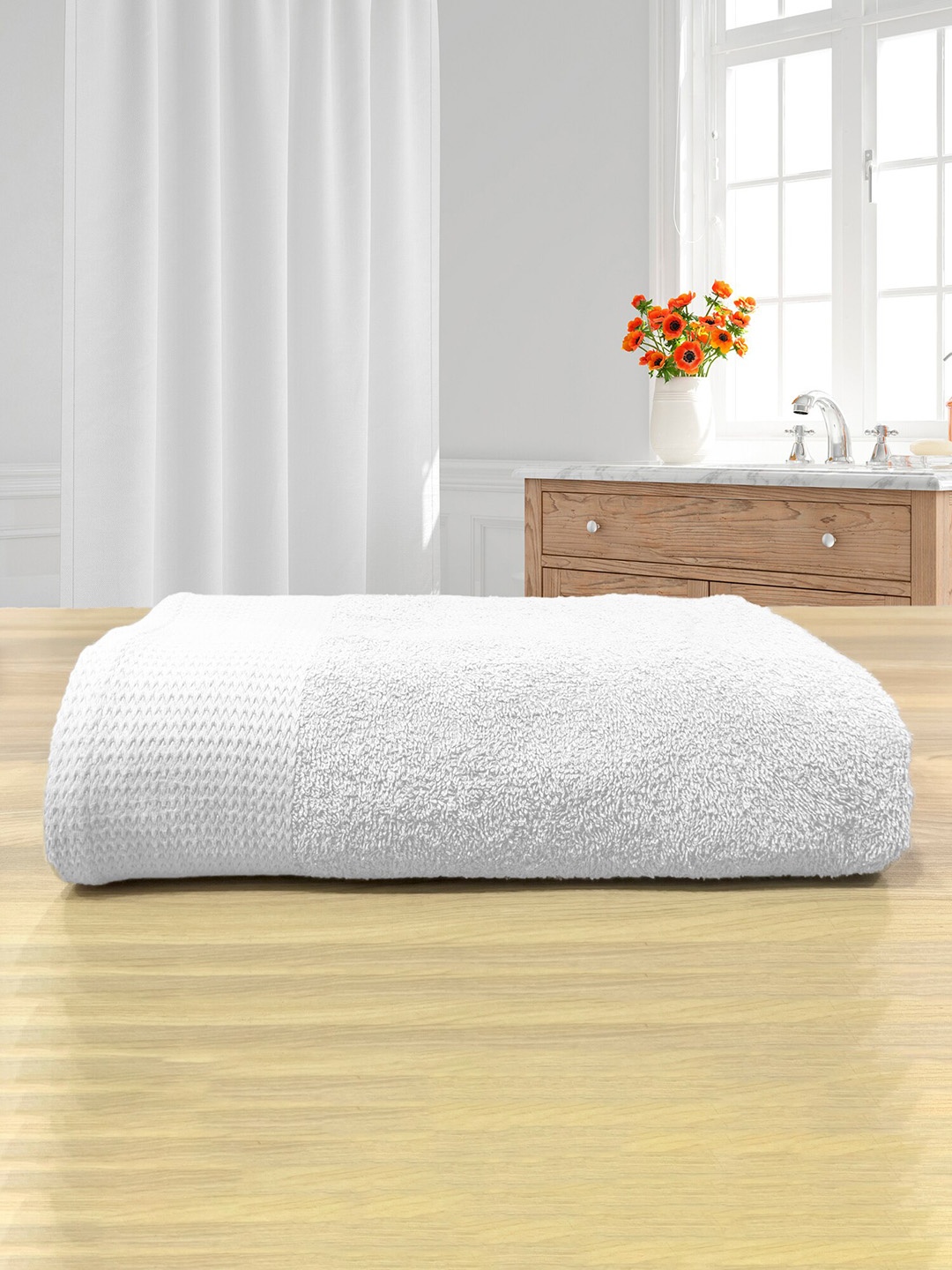

LABHAM White Cotton Bath Towels