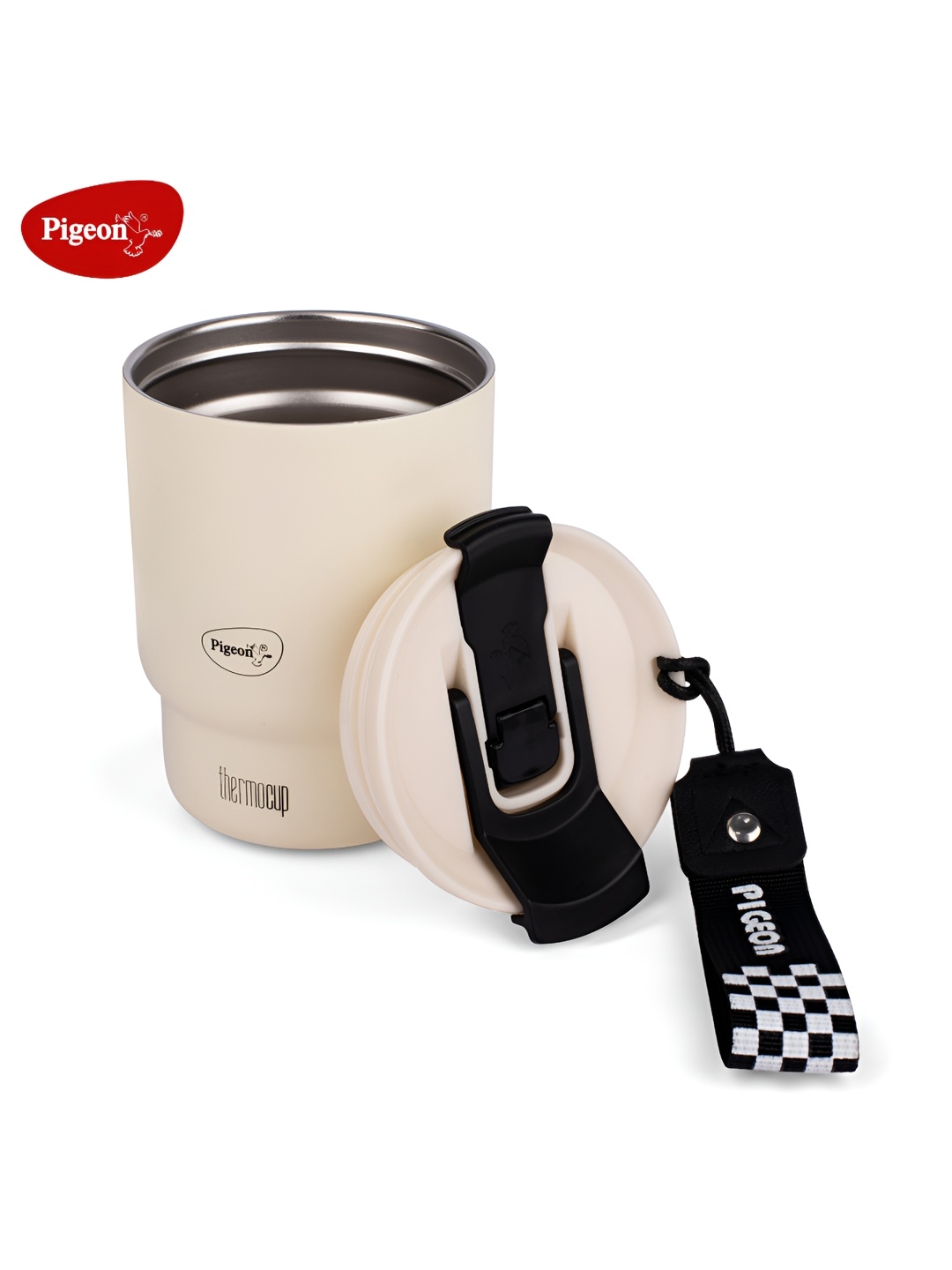 

Pigeon White & Black Vaccum Thermo Cup 350 ml