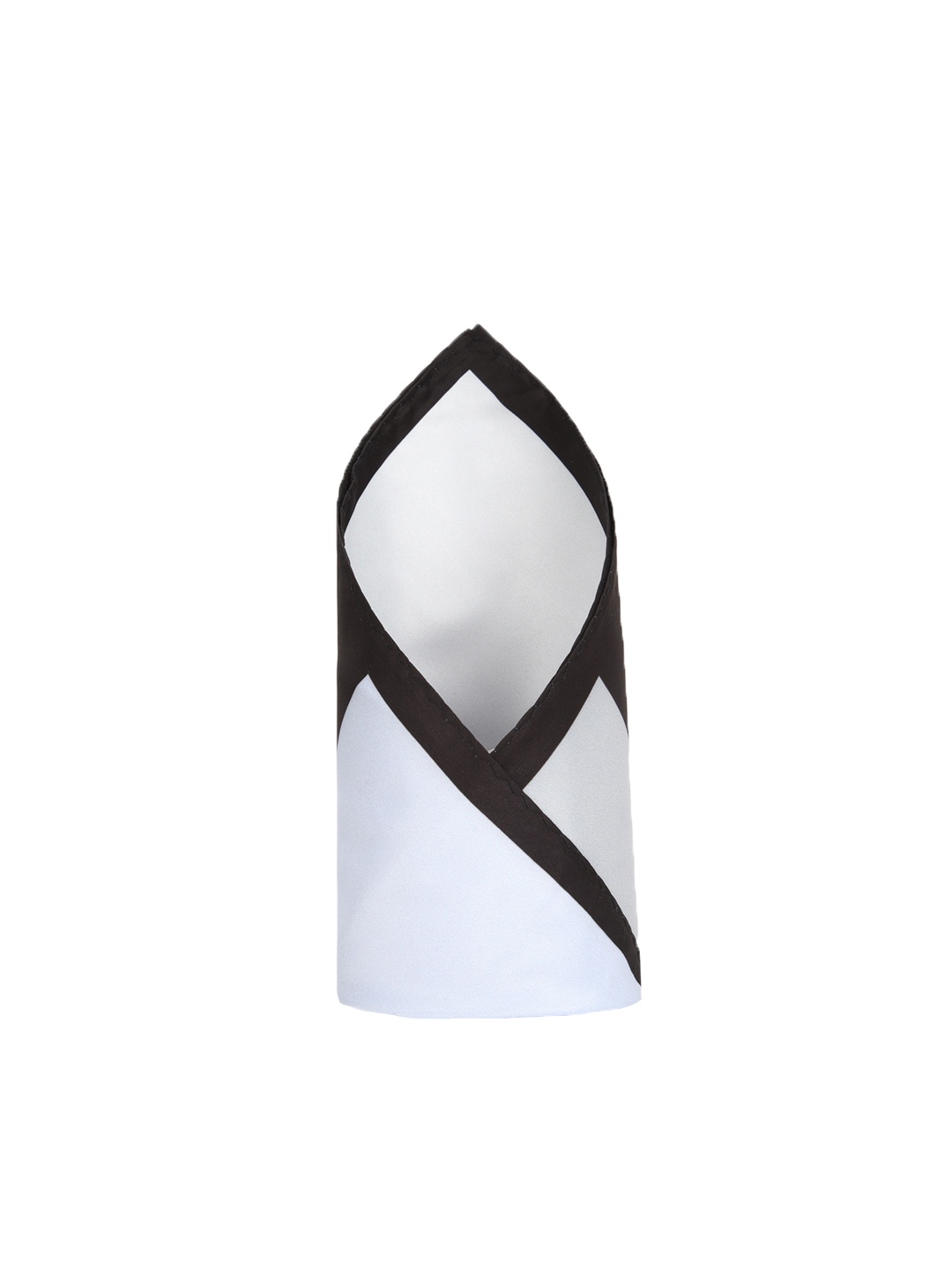 

Louis Philippe Patterned Pocket Square, White