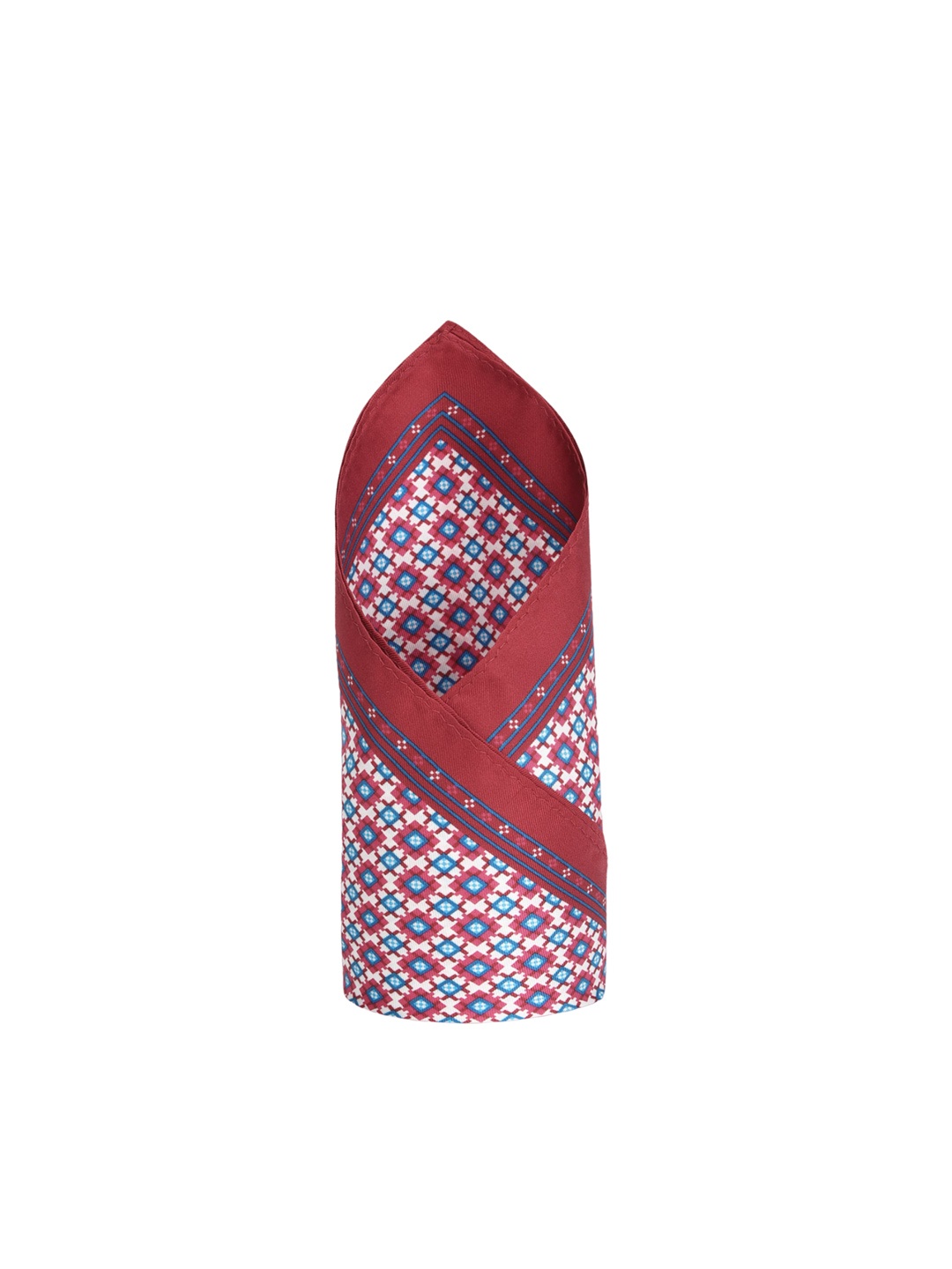 

Van Heusen Printed Microfiber Pocket Squares, Maroon