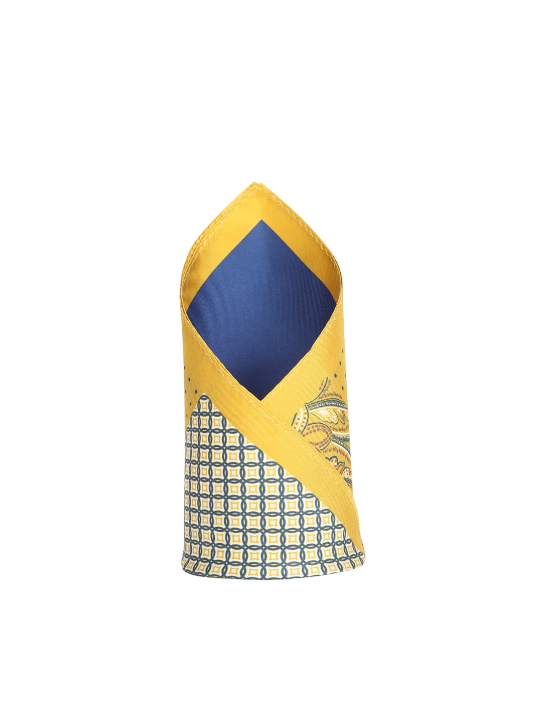 

Van Heusen Printed Microfiber Pocket Squares, Yellow