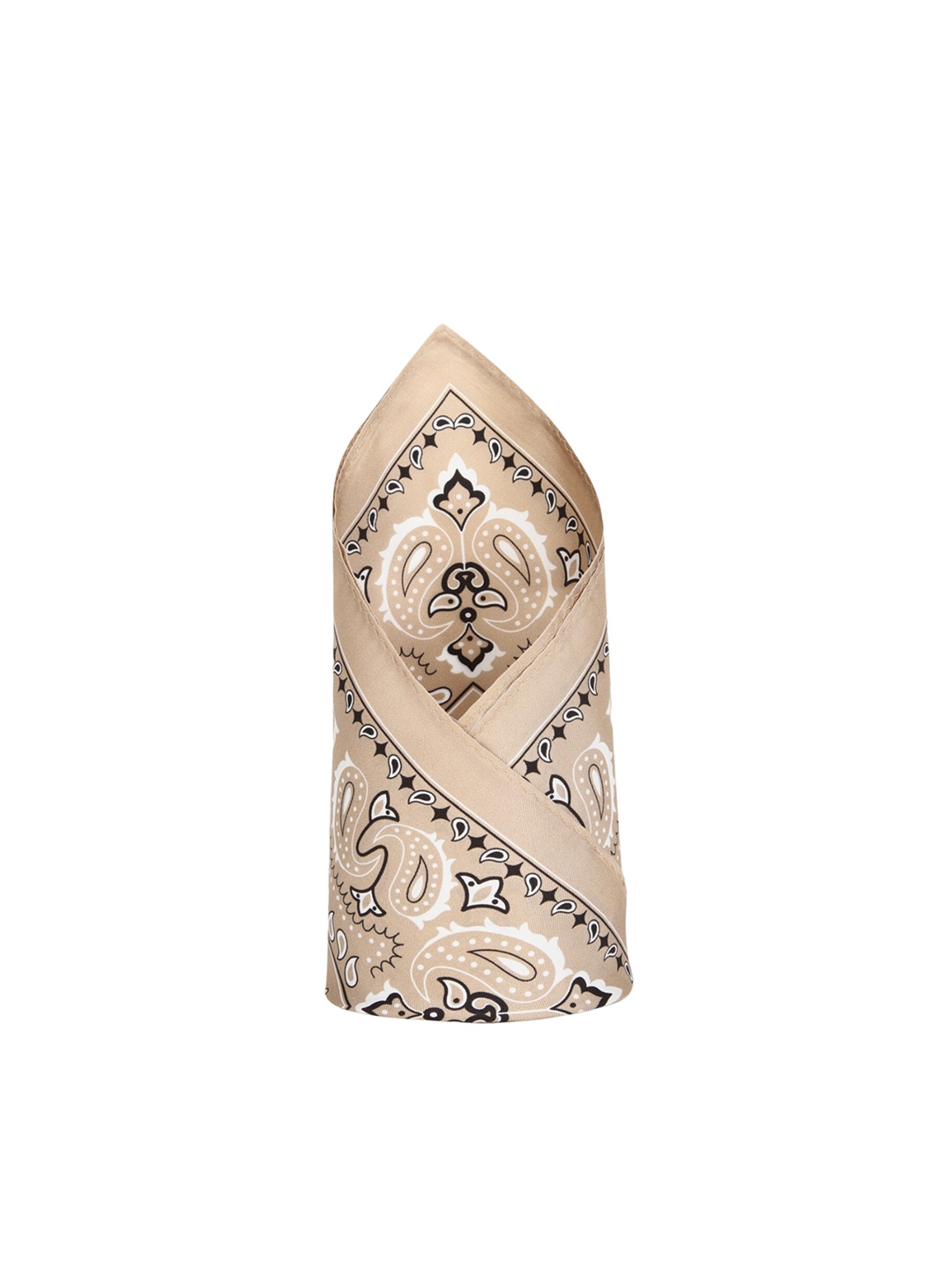 

Van Heusen Printed Microfiber Pocket Squares, Beige