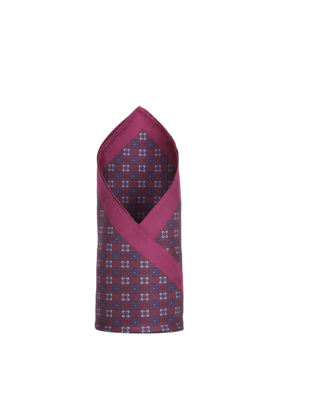 

Van Heusen Men Printed Microfiber Pocket Squares, Maroon