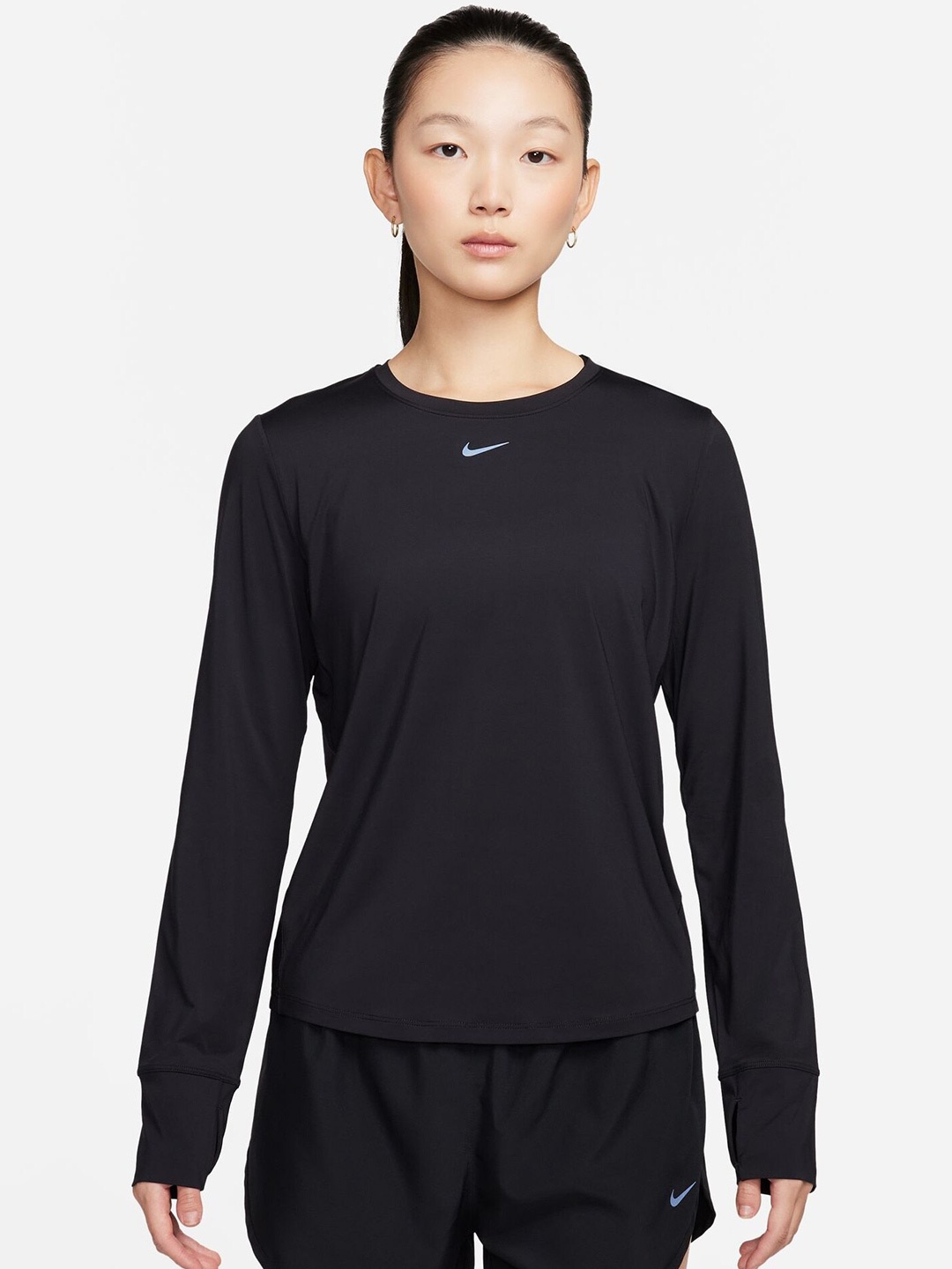 

Nike One Classic Dri-Fit Long-Sleeves Top, Black