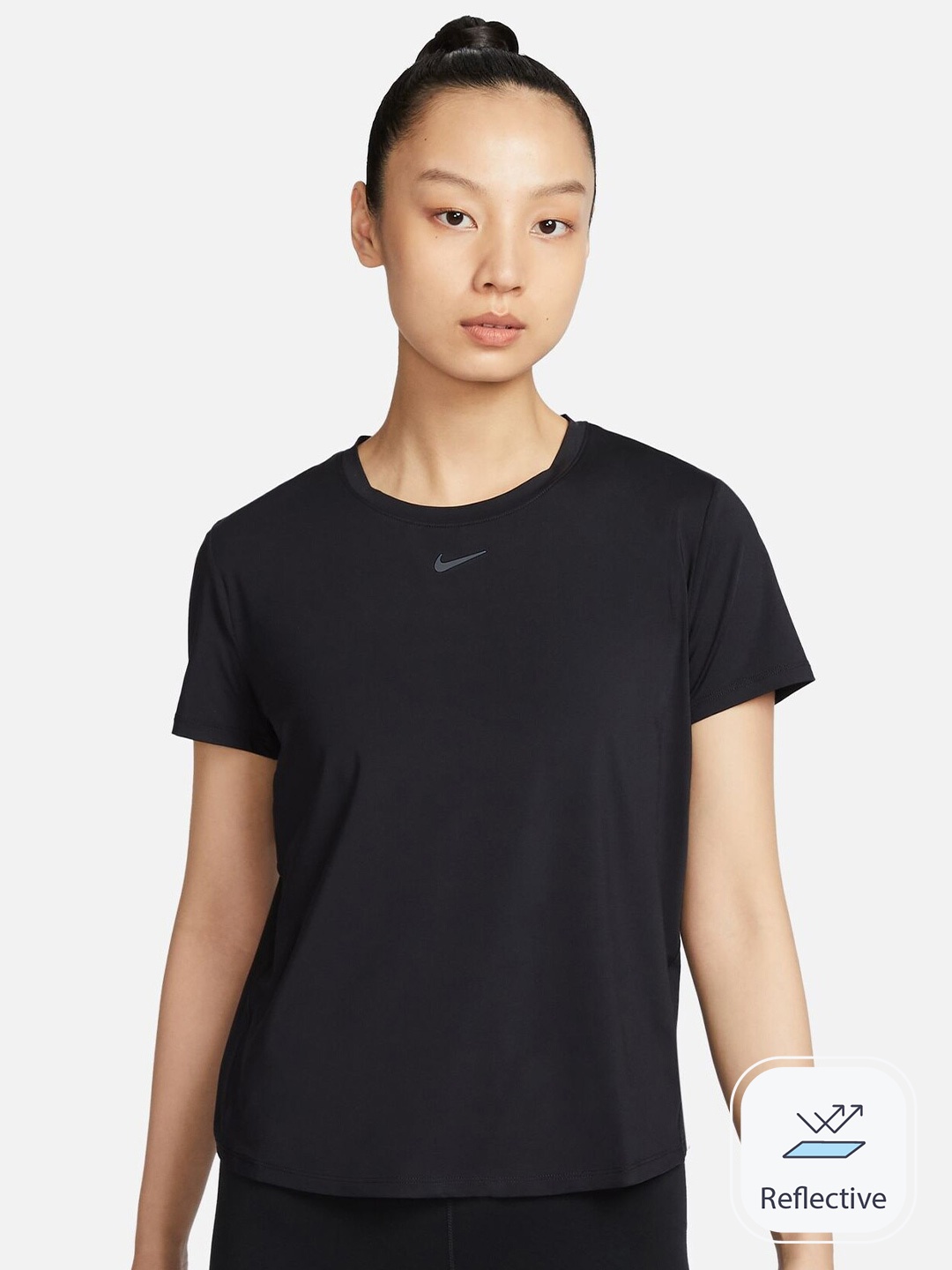 

Nike One Classic Dri-FIT Short Sleeves Sports Top, Black