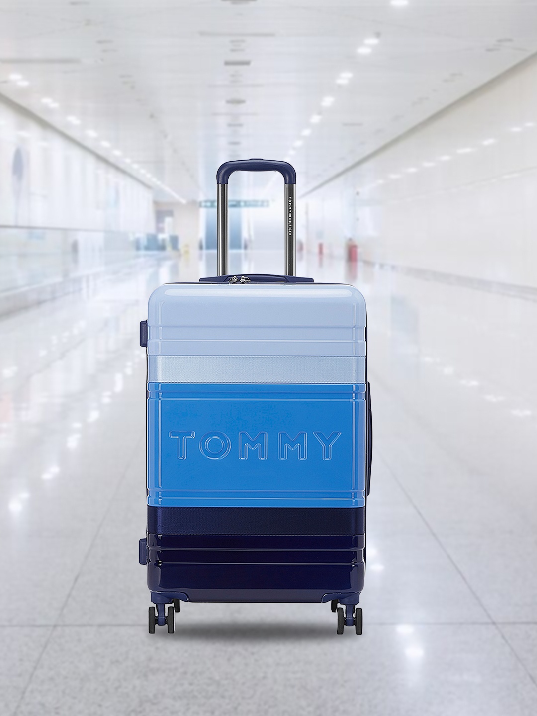 

Tommy Hilfiger Triton Pro Cabin Trolley Suitcase, Blue