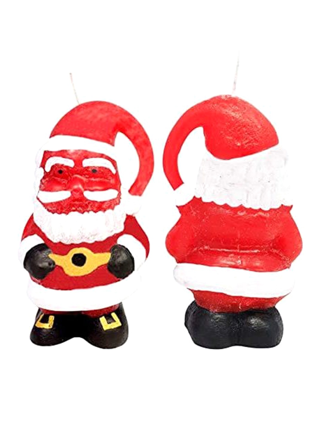 

Sitara Crafts Red & White Pillar Candles
