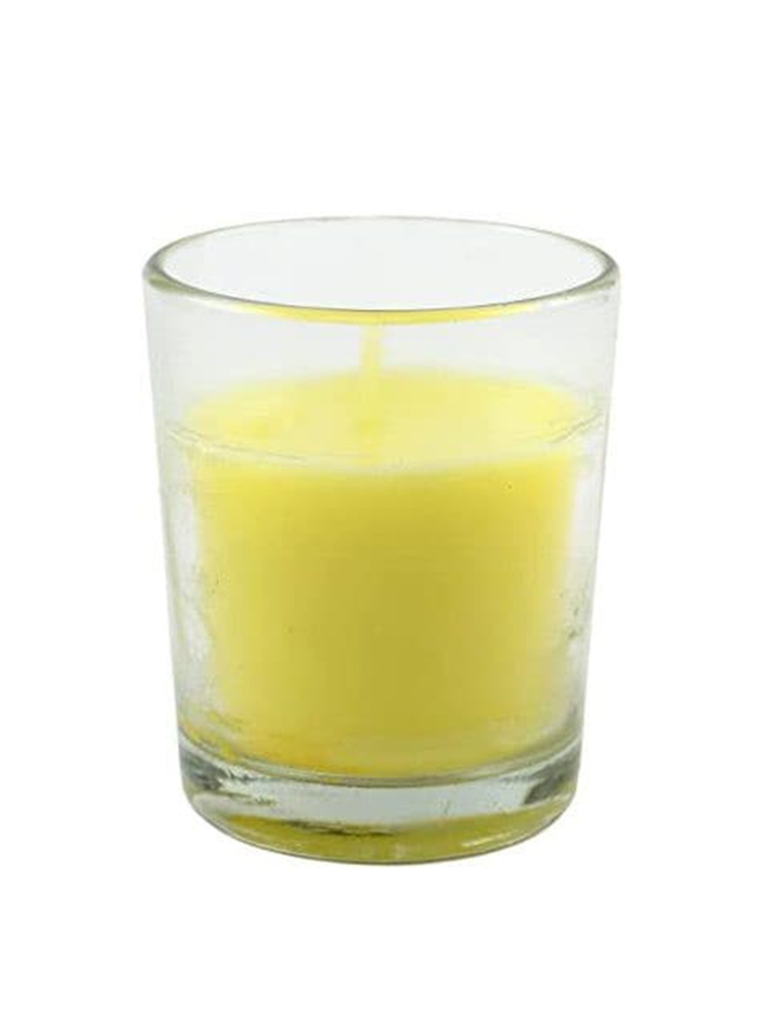 

Sitara Crafts Yellow 2 Pieces Jar Candle