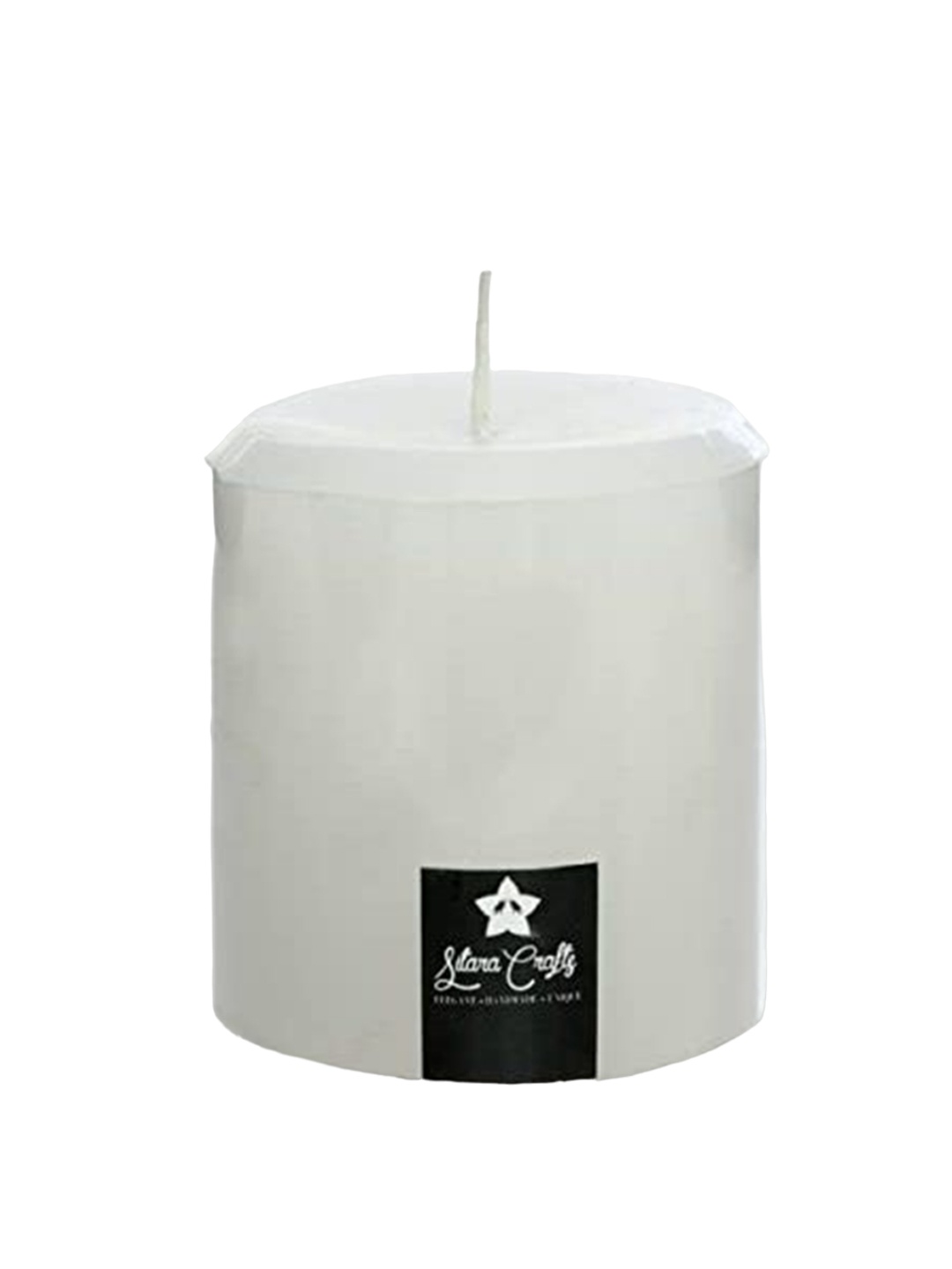 

Sitara Crafts White Scented Pillar Candle