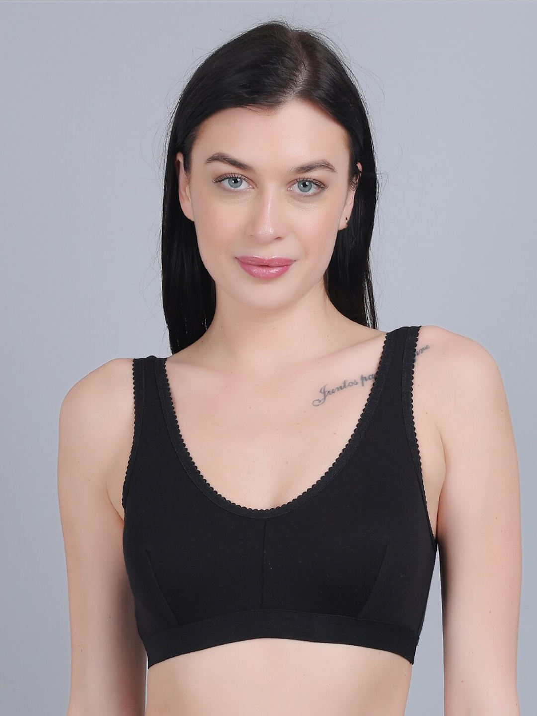 

mod & shy Full Coverage All Day Comfort T-Shirt Bra, Black