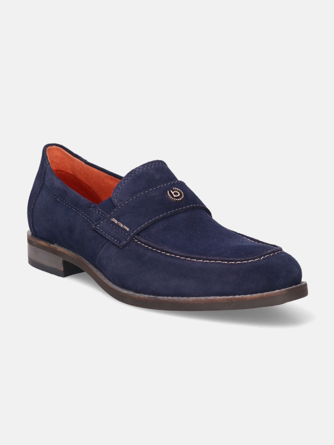 

Bugatti Sula Revo Men Suede Loafers, Navy blue