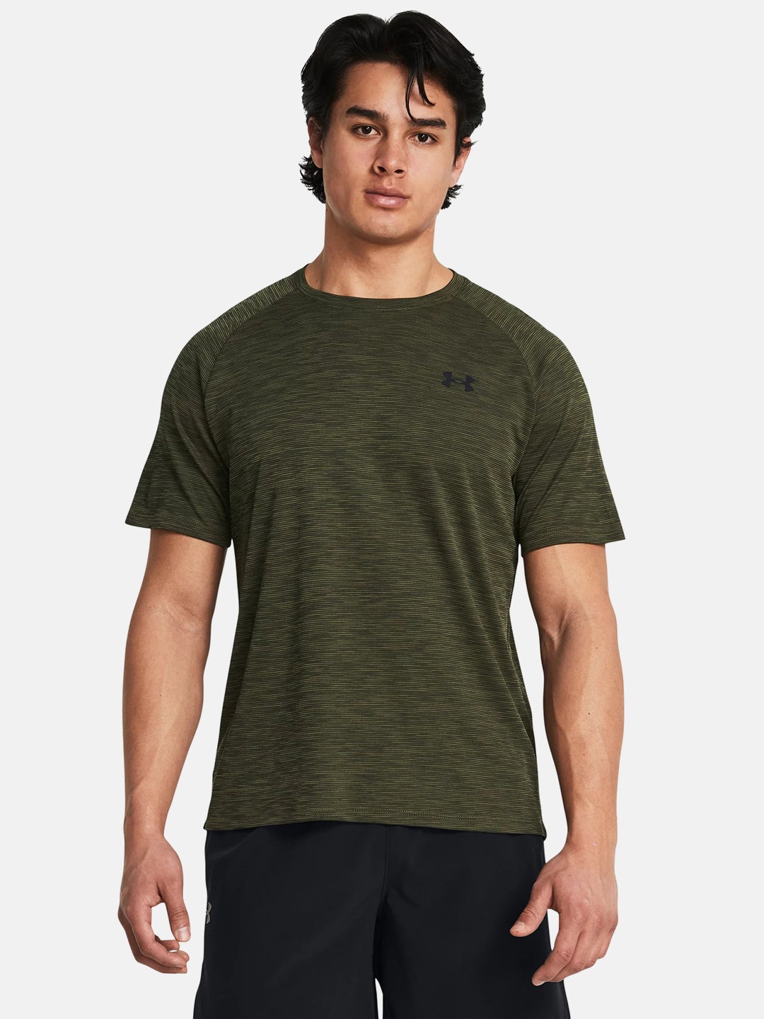 

UNDER ARMOUR Tech Textured Short Sleeve T-shirt, Green