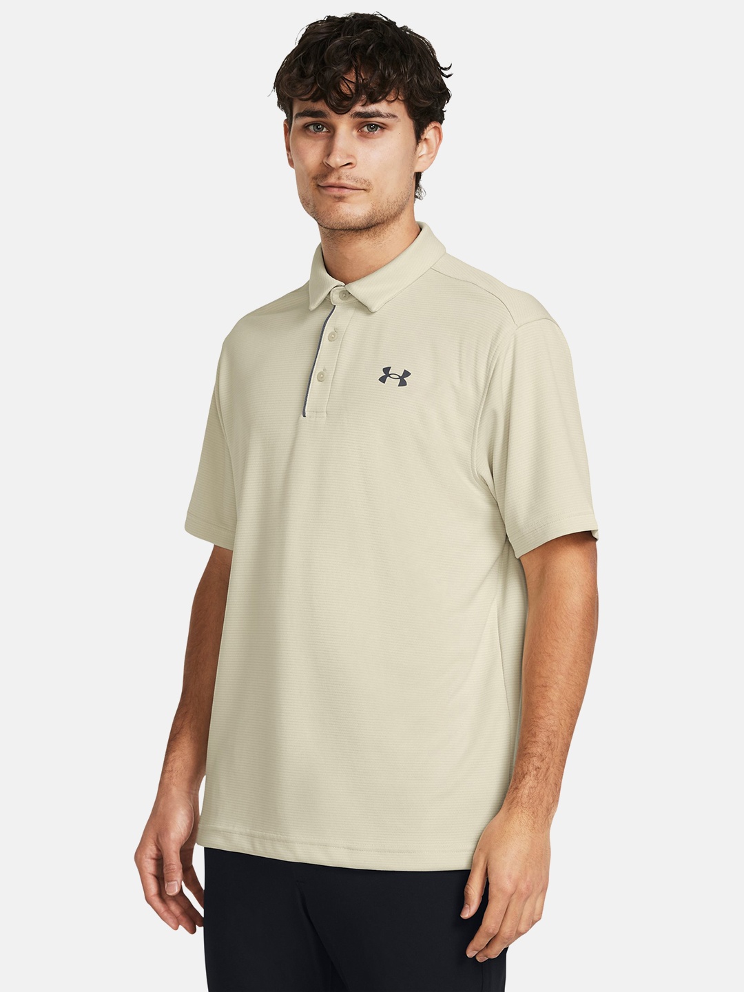 

UNDER ARMOUR Tech Polo T-shirt, Grey