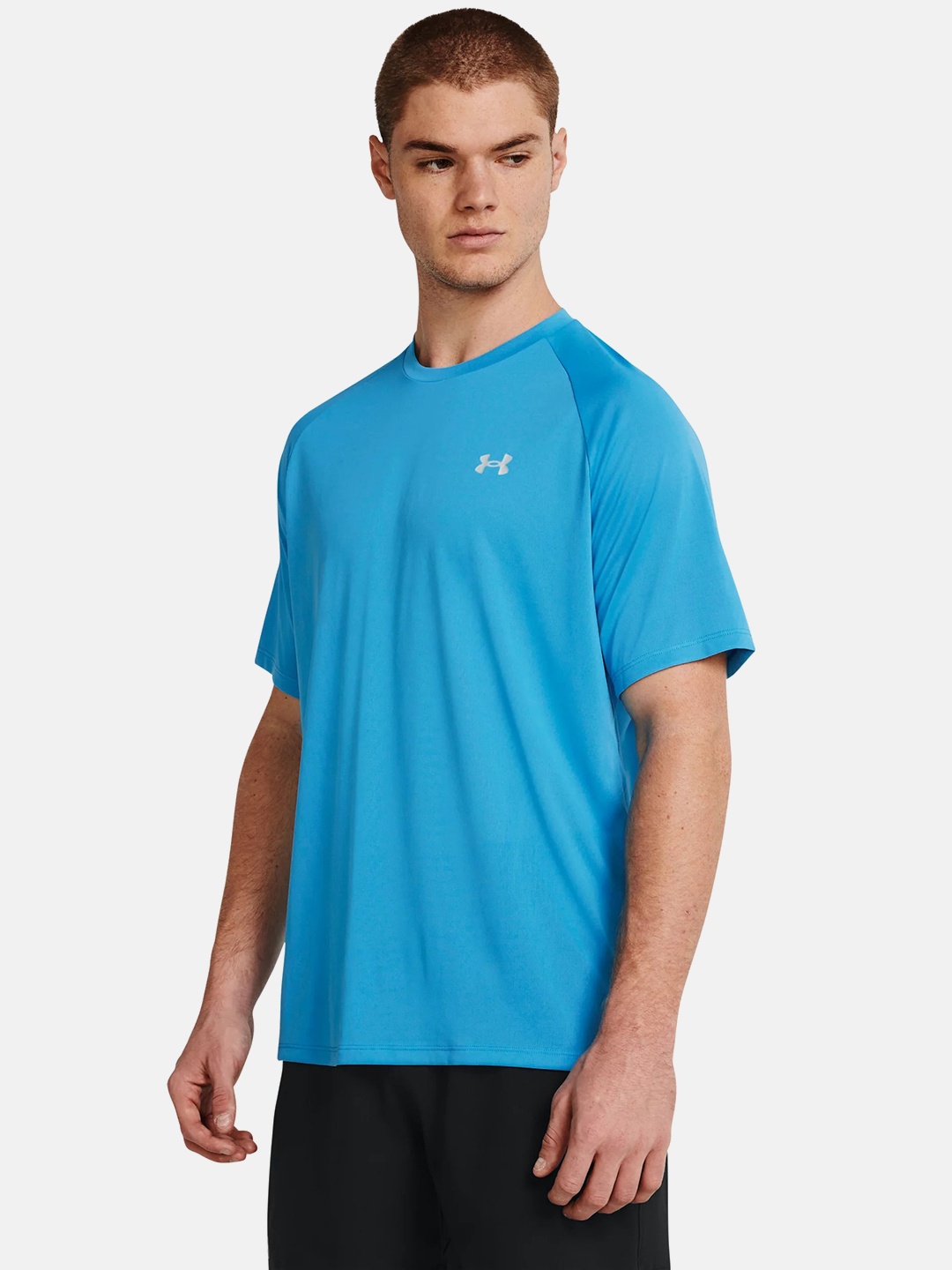 

UNDER ARMOUR Tech Reflective Raglan Sleeves T-shirt, Blue