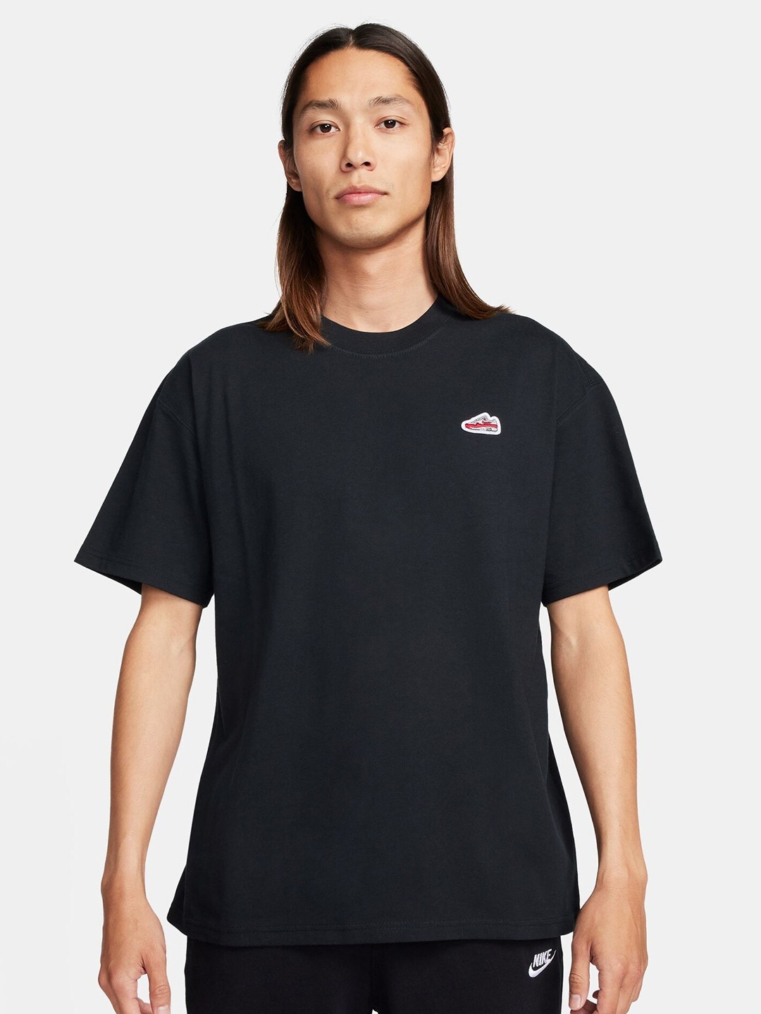 

Nike Sportswear Max90 Pure Cotton Relaxed-Fit T-Shirt, Black