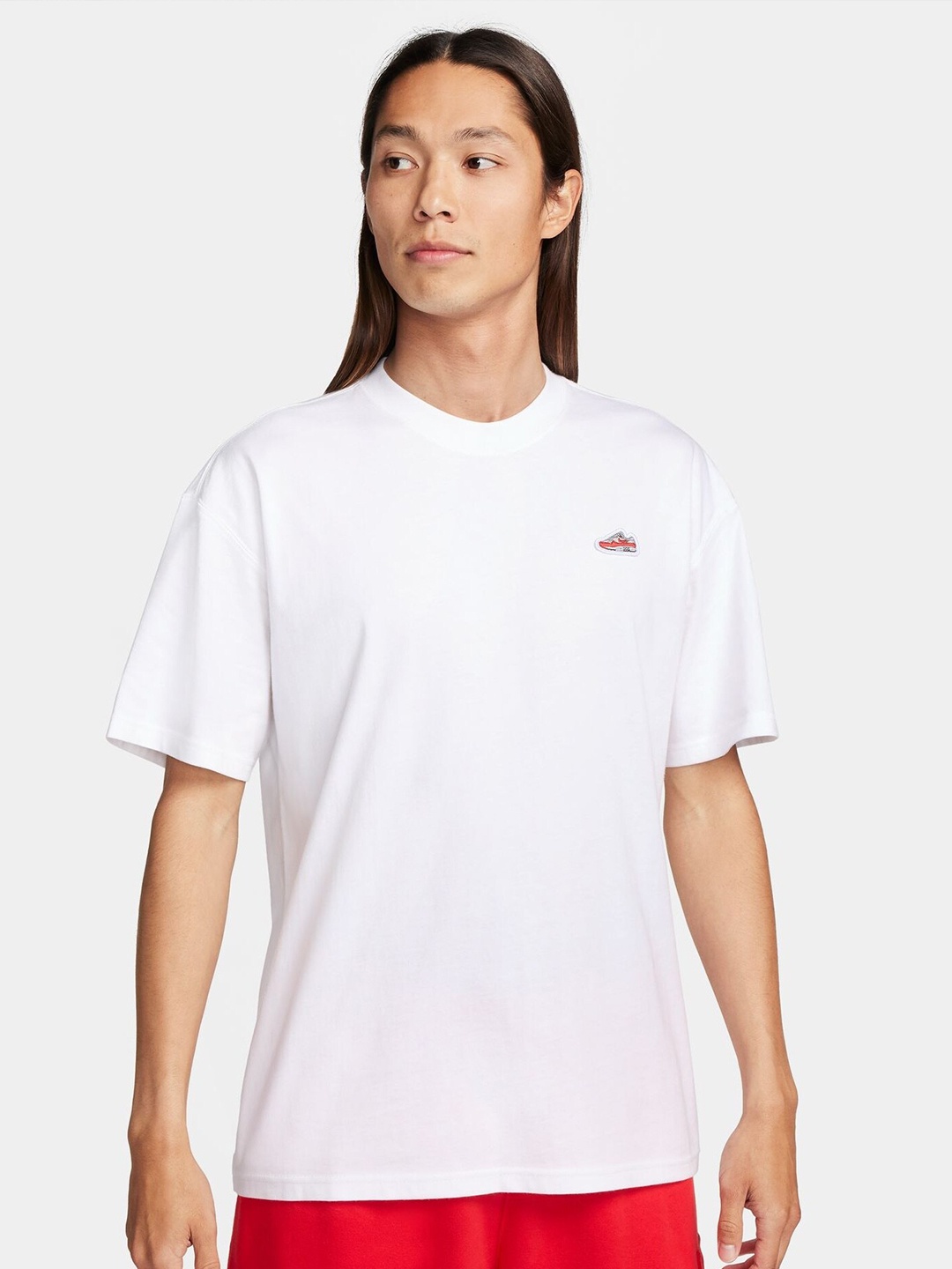 

Nike Sportswear Max90 Pure Cotton Relaxed-Fit T-Shirt, White