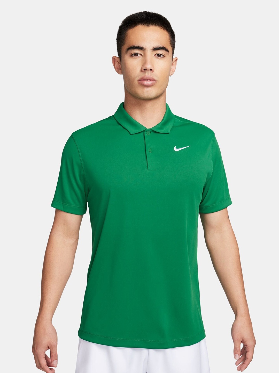 

Nike Court Dri-FIT Tennis Polo Collar T-Shirt, Green