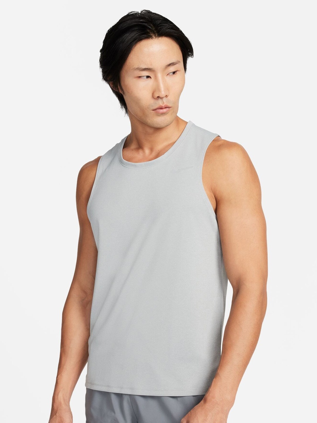 

Nike Men Dri-FIT Miler Running Tank T-Shirt, Grey