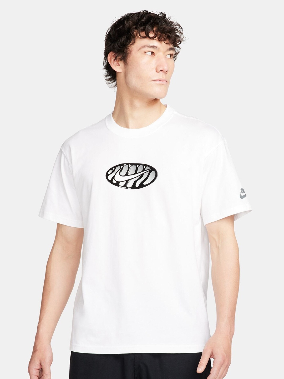 

Nike Sportswear Max90 Graphic-Printed Relaxed-Fit Cotton T-Shirt, White