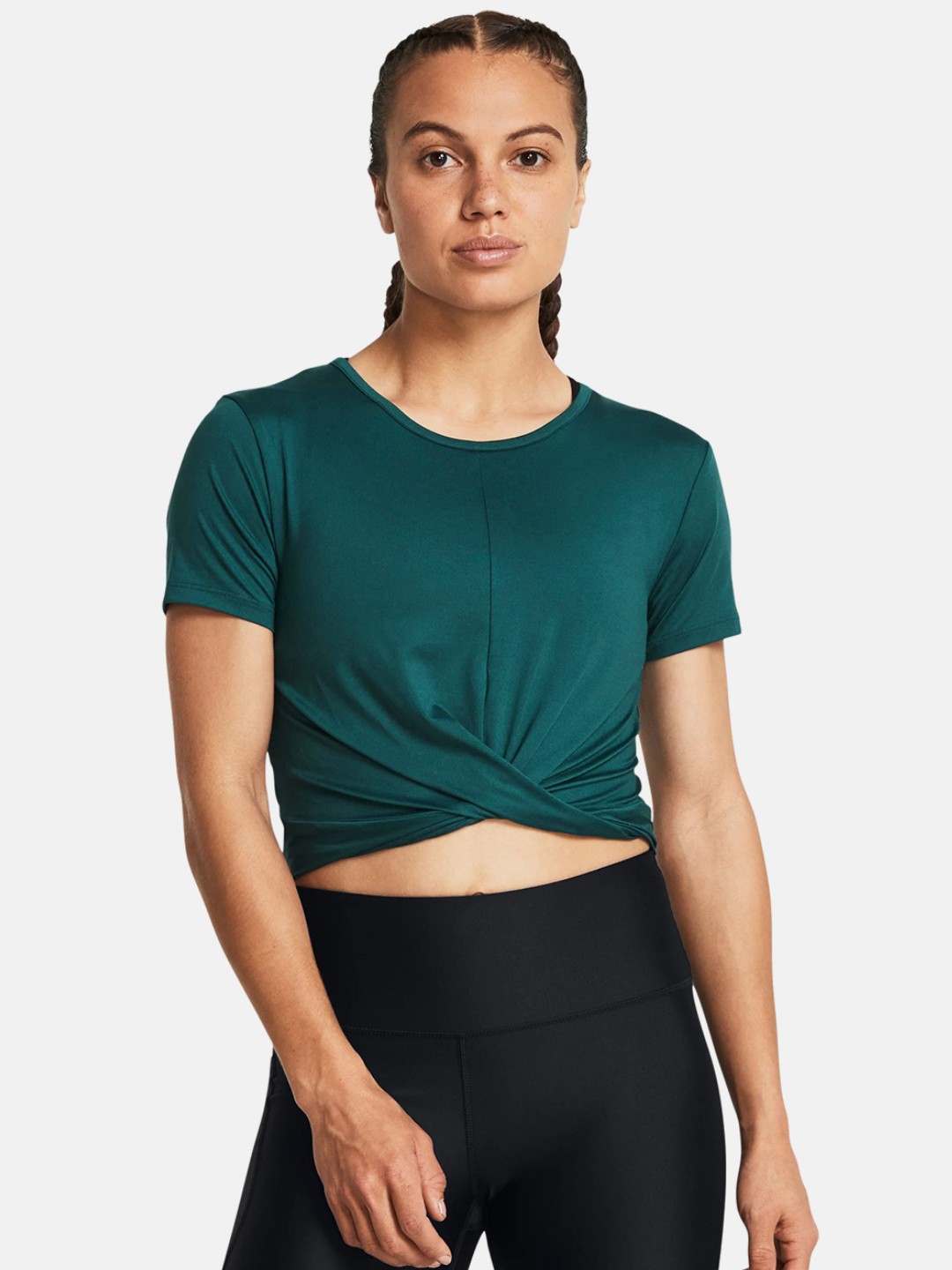 

UNDER ARMOUR UA Motion Crossover Crop T-shirt, Blue