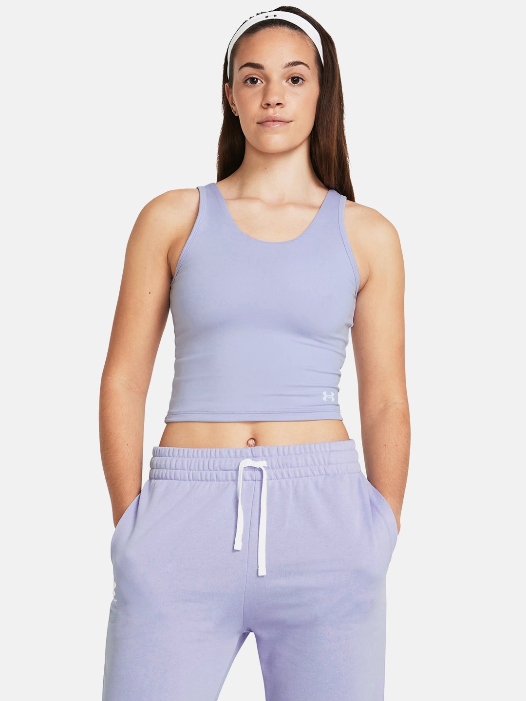 

UNDER ARMOUR UA Motion Tank Slim Fit T-shirt, Lavender