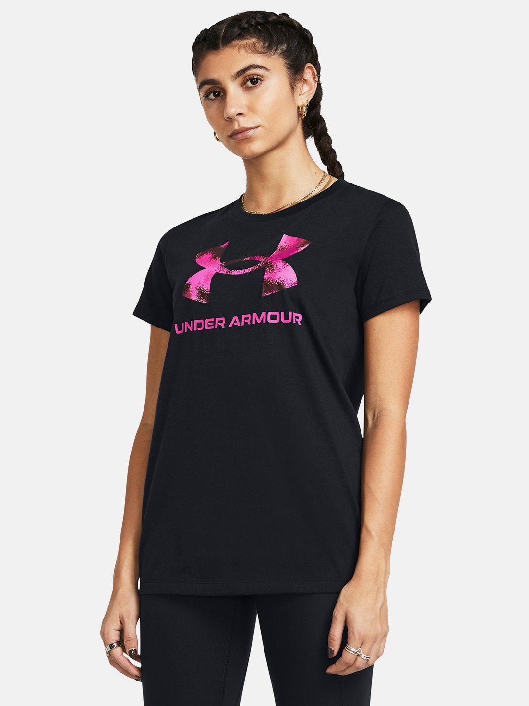 

UNDER ARMOUR Rival Logo Short Sleeve Training T-shirt, Black