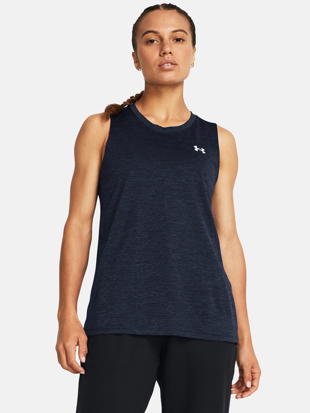 

UNDER ARMOUR Tech Tank Twist T-shirt, Navy blue