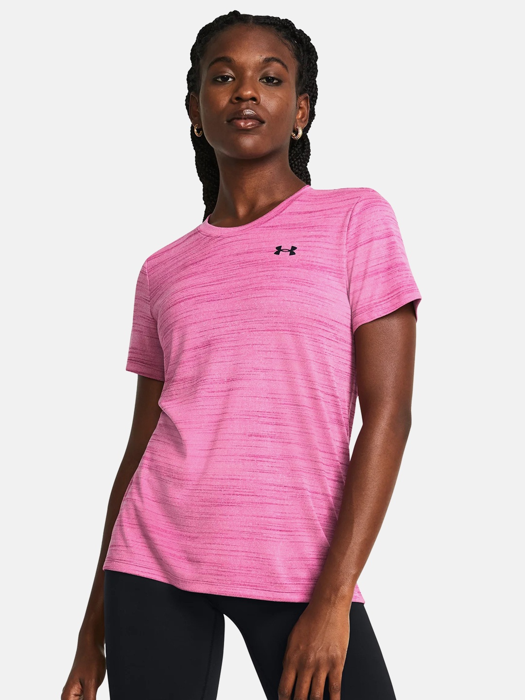 

UNDER ARMOUR UA Tech Tiger T-shirt, Pink